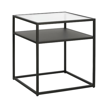 Hudson & Canal Henn  Hart  Ada Blackened Bronze Side Table - 22 x 20 x 20 in. ST0357